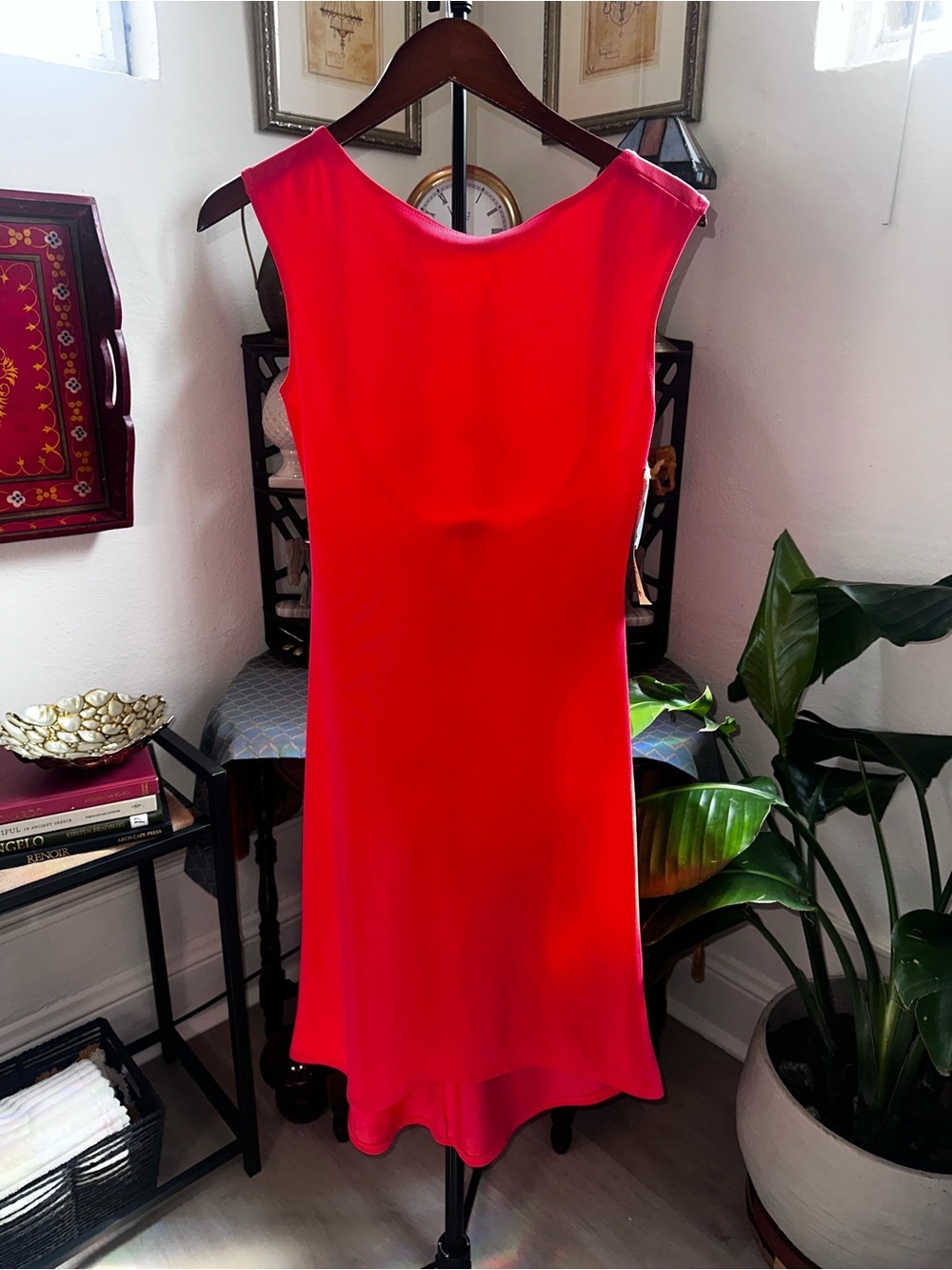 Nordstrom  Sleeveless Midi Shift Dress